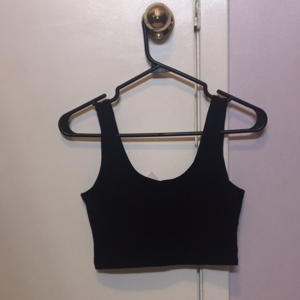 American Apparel cropped tank